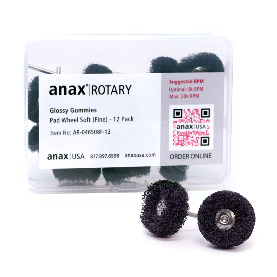 Glossy Gummies: Pad Wheel Soft (Fine)