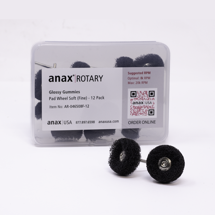 Glossy Gummies: Pad Wheel Soft (Fine)