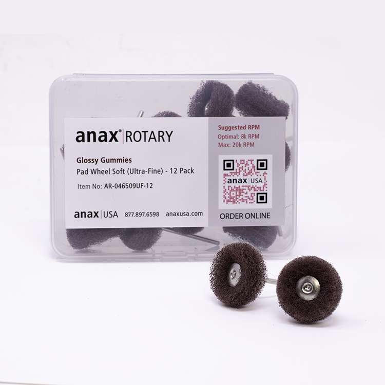 Glossy Gummies: Pad Wheel Soft (Ultra-Fine)