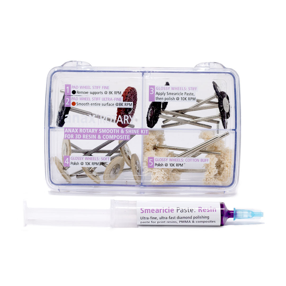 anax Rotary: Smooth & Shine Kit for Print Resin & Composite