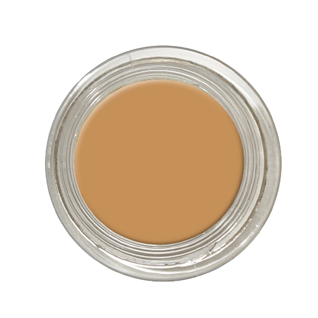 Open jar of Soprano Flu-Stain Orange.