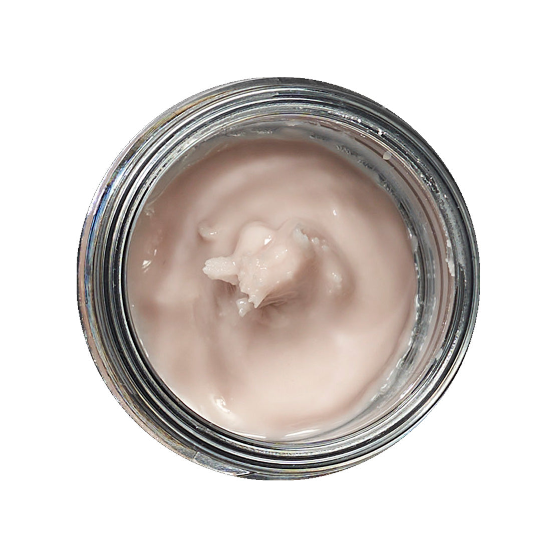 Open jar of Soprano Surface Gingiva Brown.