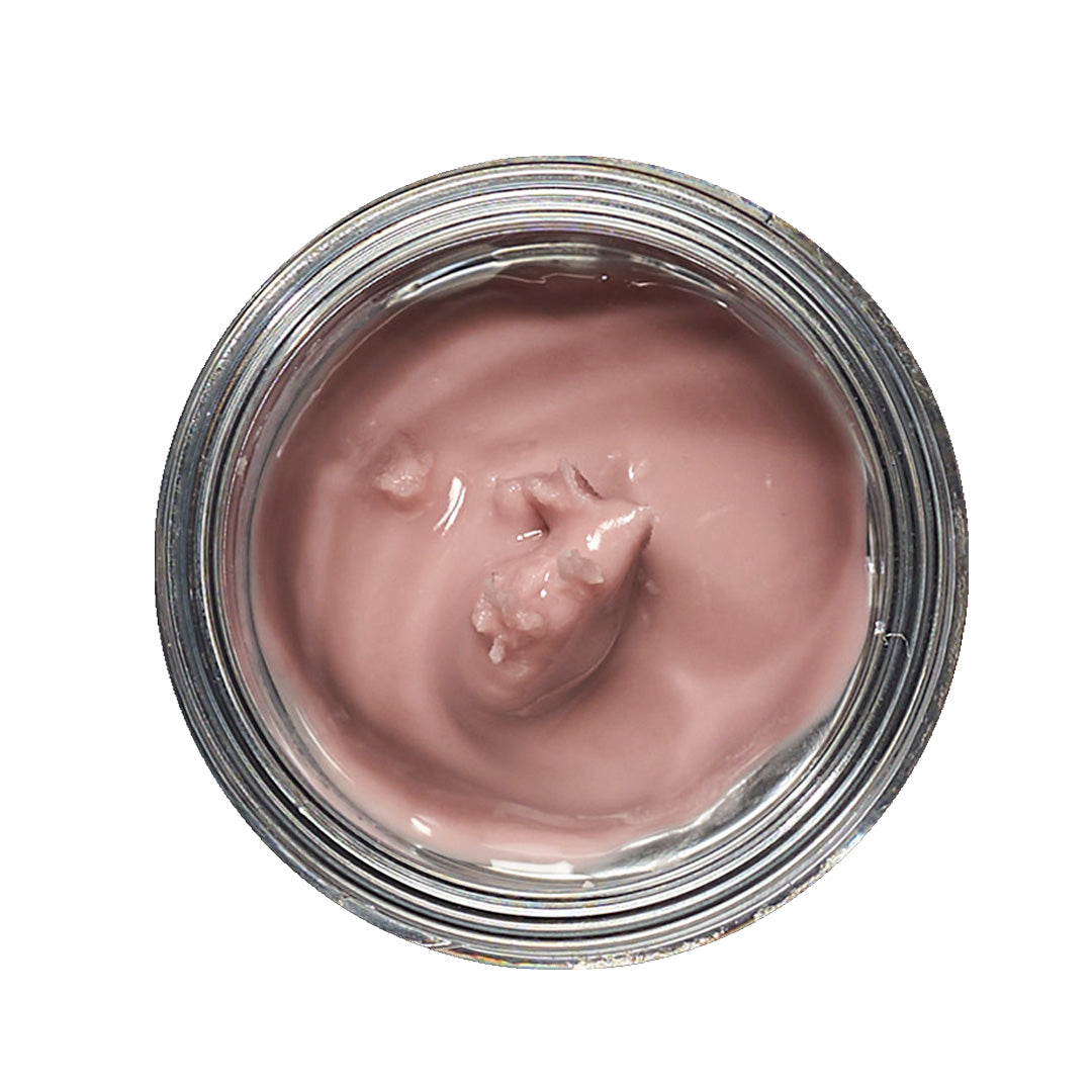 Open jar of Soprano Surface Gingiva Dark.