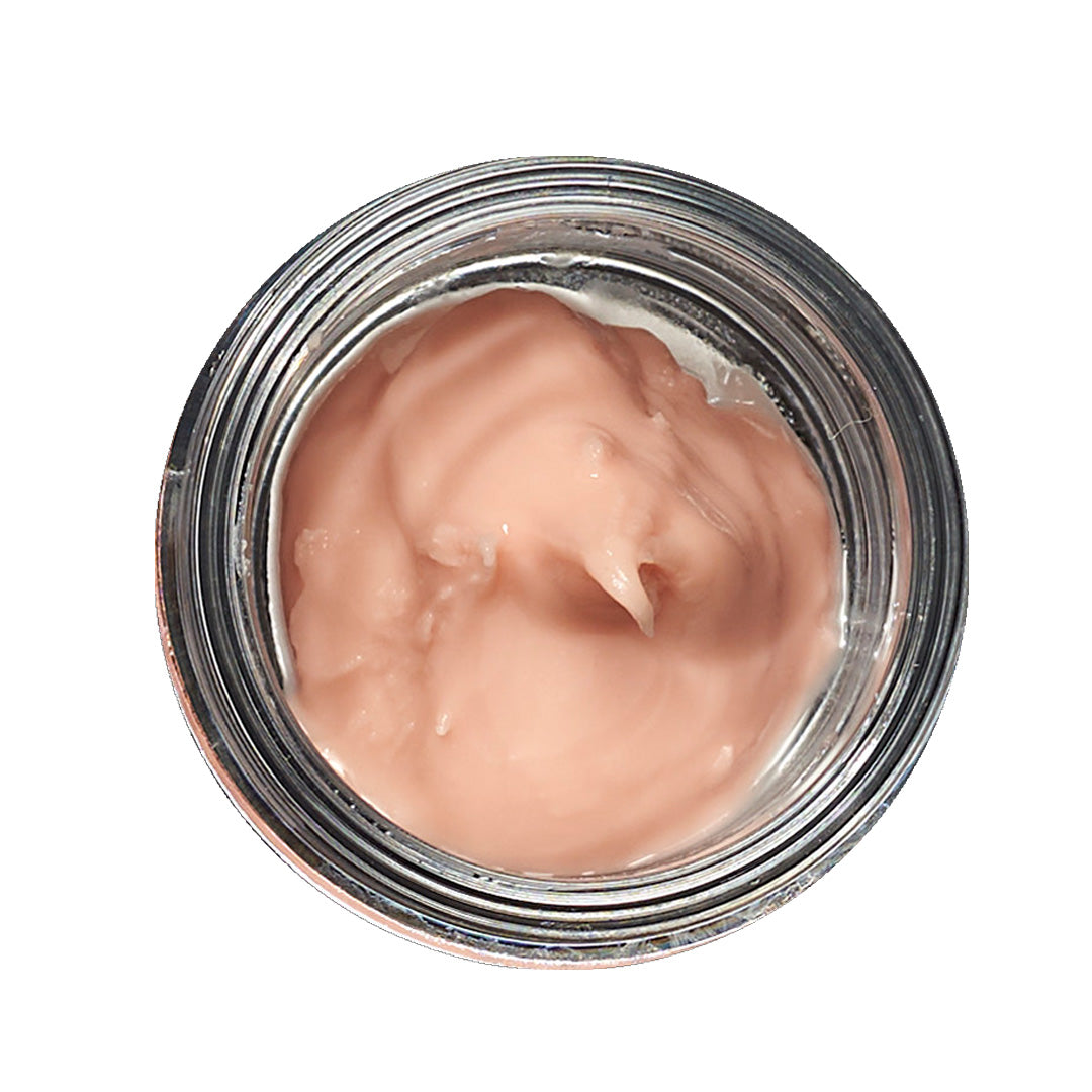 Open jar of Soprano Surface Gingiva Orange.