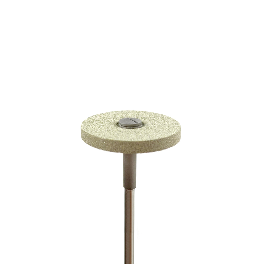A contouring wheel on a white background.